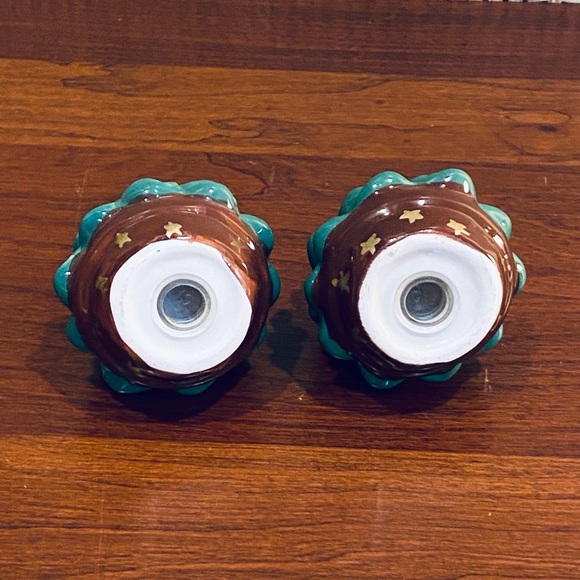 🎄NWOB Christmas Tree Ceramic Salt & Pepper Shakers - Picture 7 of 7